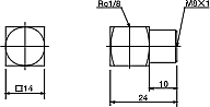 アダプター EA・TA型 外形寸法図